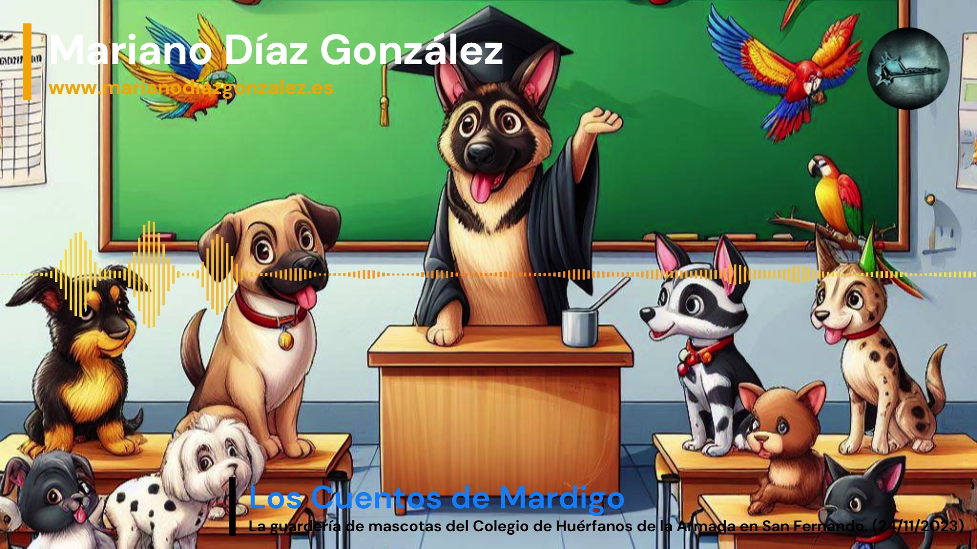 La guardería de mascotas del Colegio de Huérfanos de la Armada en San Fernando